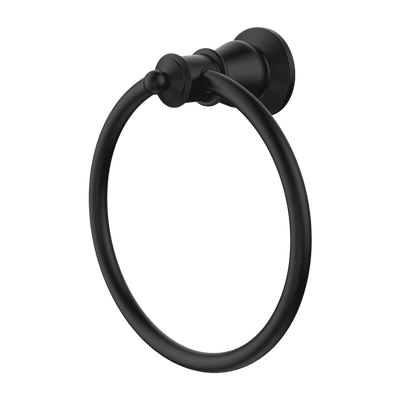 Fienza Lillian Towel Ring Matte Black