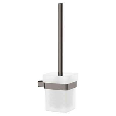 Fienza Tono Toilet Brush & Holder Gunmetal