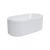 Fienza Eleanor Fluted Freestanding Acrylic Bath 1500mm Gloss White