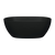 Fienza Luciana Solid Surface Bath 1500mm Matte Black