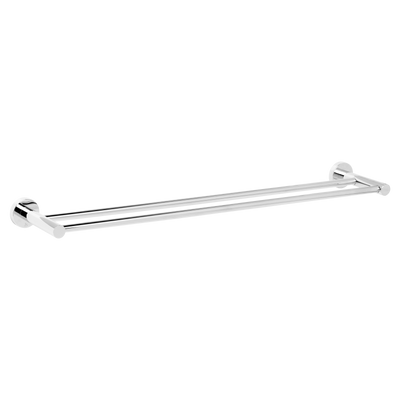 Johnson Suisse Venezia Double Towel Rail 600mm Chrome