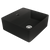 Johnson Suisse Venezia Matte Black Square Countertop Basin