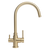 Alma Fleta Brushed Brass Gold 3 Way Filter Water Tap