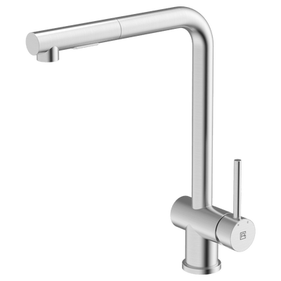 Gareth Ashton 316 Squareneck Pull Out Kitchen Mixer Stainless Steel