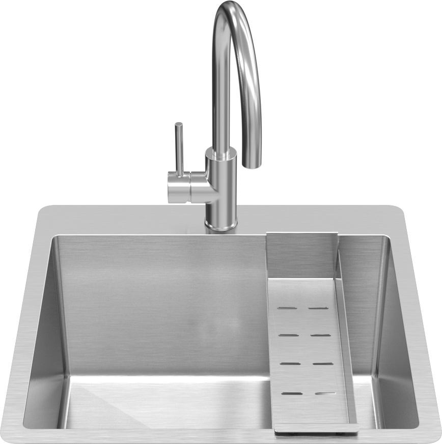 Arthur Slimline Colander Brushed Stainless Steel