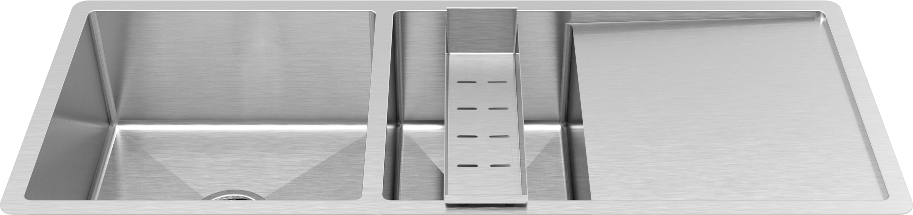 Arthur Slimline Colander Brushed Stainless Steel