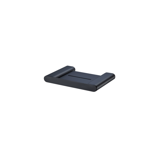 Madrid Soap Holder With Shelf Matte Black