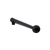 Meir Round Wall Shower Arm 400mm Matte Black