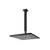 Meir Square Ceiling Shower 300mm Rose 200mm Dropper Matte Black