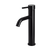 Meir Round Tall Curved Basin Mixer Matte Black