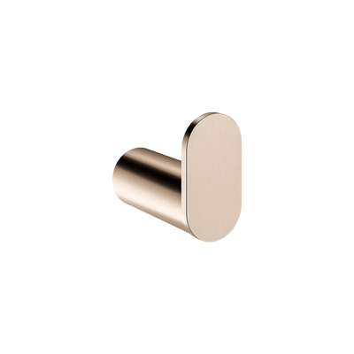 Meir Curvae Single Robe Hook Champagne