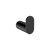 Meir Curvae Single Robe Hook Matte Black