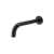 Meir Universal Round Curved Spout Matte Black