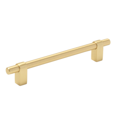 Momo Handles Momo Maida Bar Handle 160mm Brushed Satin Brass