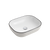 Oliveri Naples Black Line Counter Top Basin White