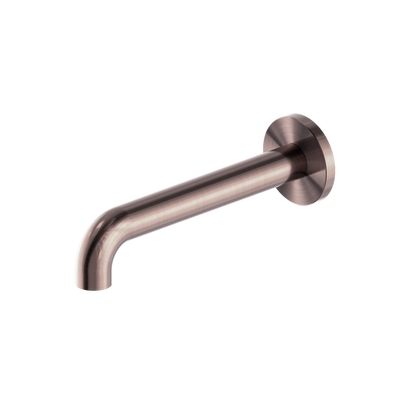 Nero Mecca Basin/Bath Spout Only 185mm Brushed Bronze