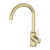 Nero Mecca Brushed Gold Kitchen Mixer