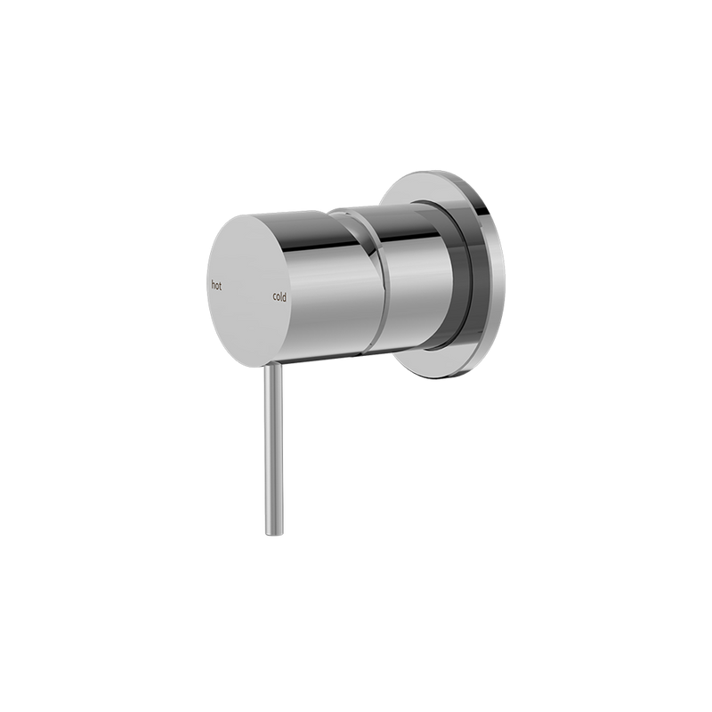 Mecca Shower Mixer with 60mm Plate Chrome