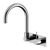Nero Mecca Wall Basin/Bath Mixer Swivel Spout Handle Up Chrome