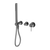 Nero Mecca Shower Mixer Divertor System Separate Back Plate Gun Metal