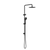 Nero Round Project Twin Shower 4 Star Rating Matte Black