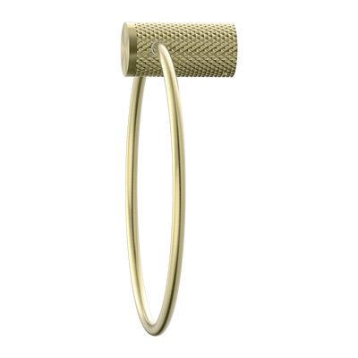 Opal Towel Ring Brushed Gold