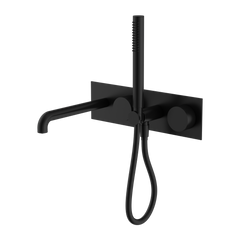 Nero Kara Progressive Shower System With Spout 230mm Matte Black