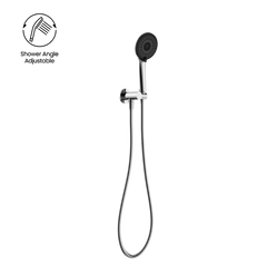 Nero Project Round Shower On Bracket 4 Star Rating Chrome