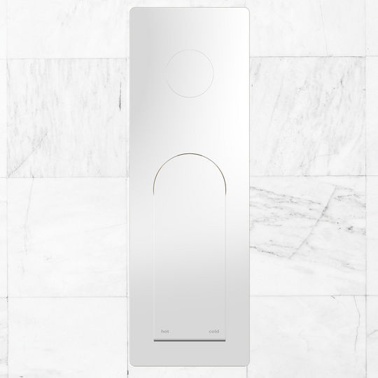 Nero Bianca Shower Mixer with Divertor Chrome