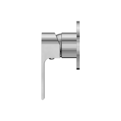 Bianca Shower Mixer with 80mm Round Plate Chrome