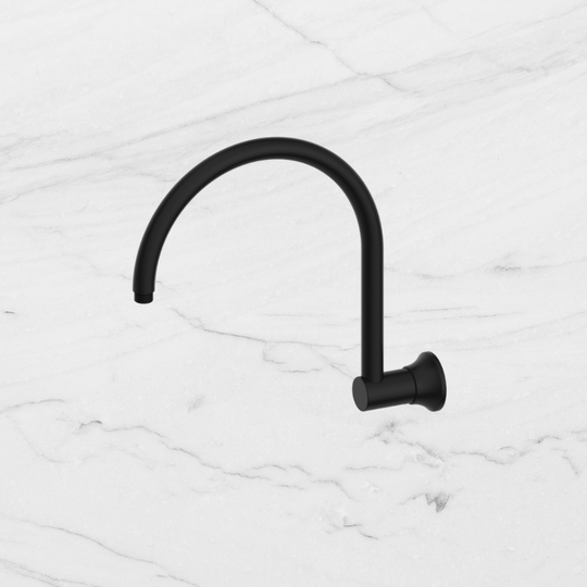 Nero York Shower Arm Matte Black