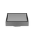 Nero 100mm Square Tile Insert Floor Waste 80mm Outlet Gunmetal