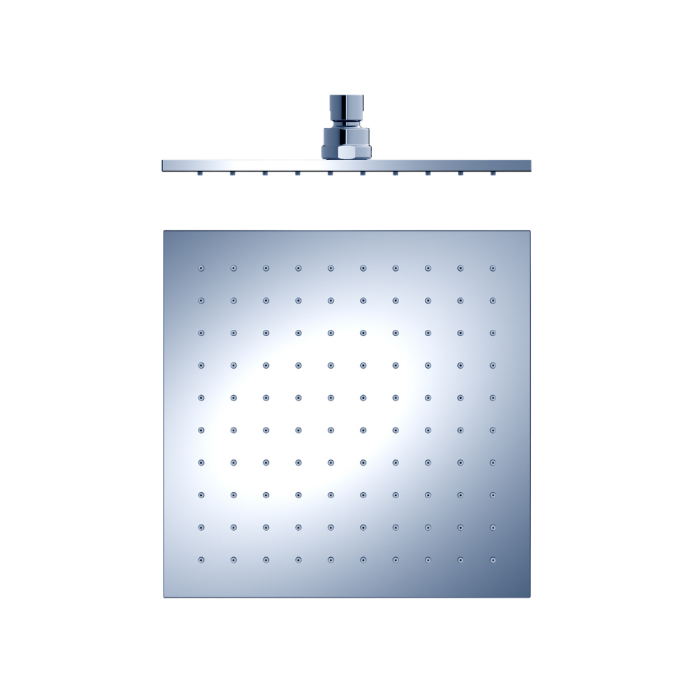 Nero Square Shower Head 250mm Chrome Buildmat