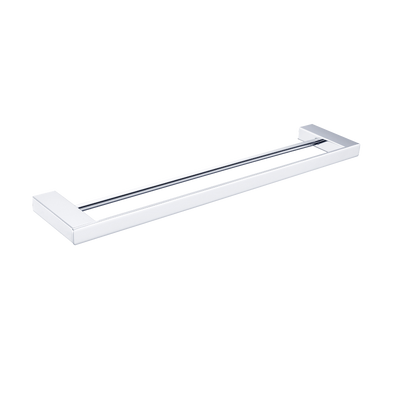 Nero Celia Double Towel Rail 600mm Chrome