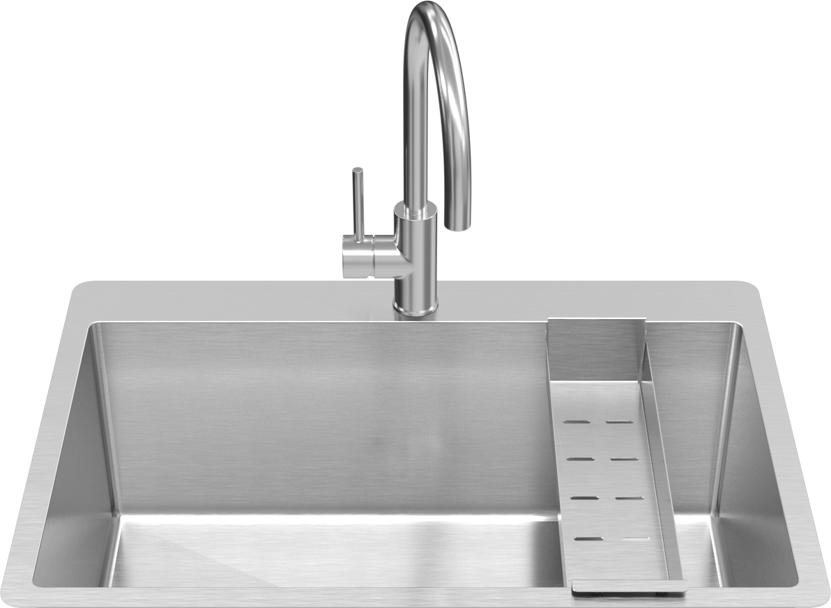 Arthur Slimline Colander Brushed Stainless Steel