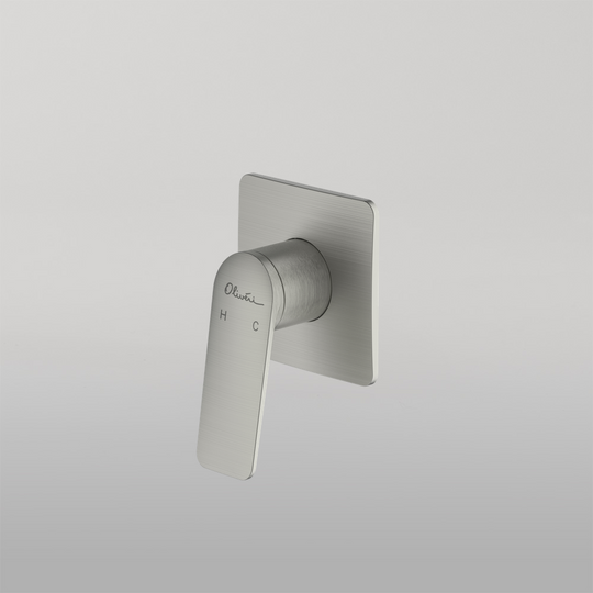 Paris Wall Mixer Brushed Nickel Lead Free