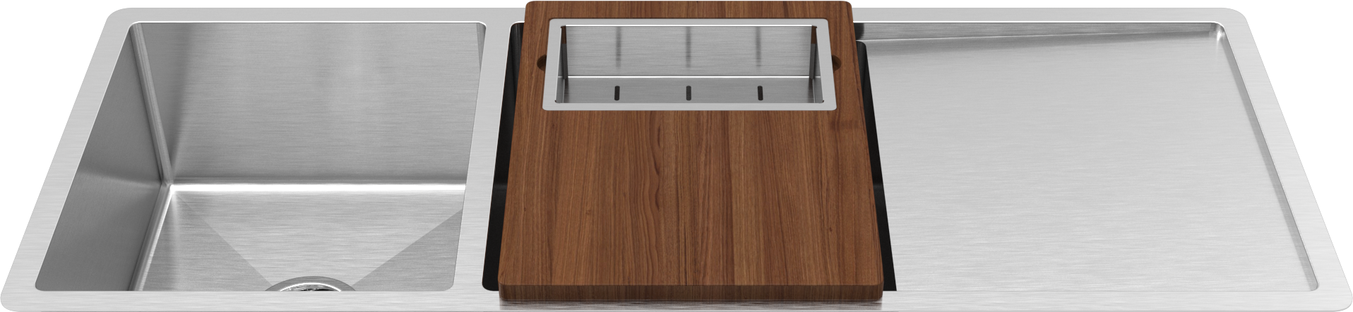 Emma Chopping Board & Integrated Colander Set