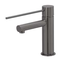 Phoenix Vivid Slimline Basin Mixer with Extended Lever Brushed Carbon Lead Free