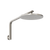 Phoenix Oxley High-Rise Shower Arm & Rose Brushed Nickel