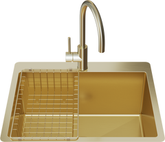 Ellie Brass Gold Dish Rack