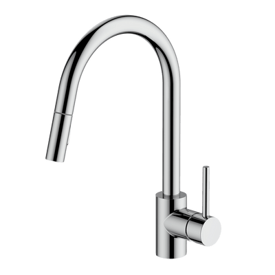 Gareth Ashton Lucia Pull Out Spray Mixer Chrome