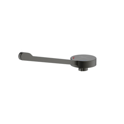Oliveri Venice Care Handle Pin Lever For Wall Mixers Gunmetal