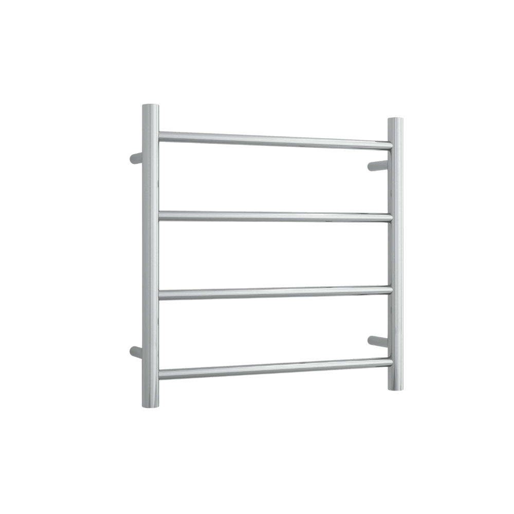 Thermogroup Round Ladder Heated Towel Rail Polished Stainless Steel Buildmat