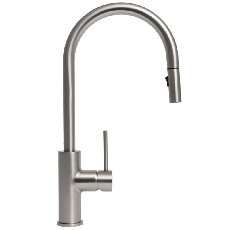 Mira Brushed Nickel Pull Out Mixer