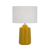 Telbix Agra Ceramic Table Lamp Yellow