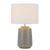 Telbix Anni Ceramic Table Lamp Grey
