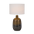 Telbix Arthur Ceramic Table Lamp Rust