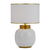 Telbix Davila Ceramic Table Lamp White