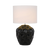 Telbix Diaz Ceramic Table Lamp Black