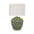 Telbix Diaz Ceramic Table Lamp Green